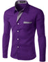 Men's Simple Long Sleeve Shirt